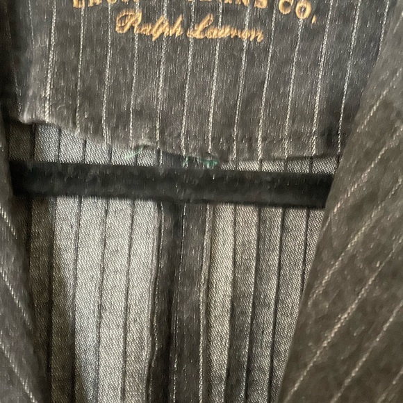 EUC 🖤 Ralph Lauren Jeans Co. | Pinstripe Blazer | Y2K - Picture 3 of 5